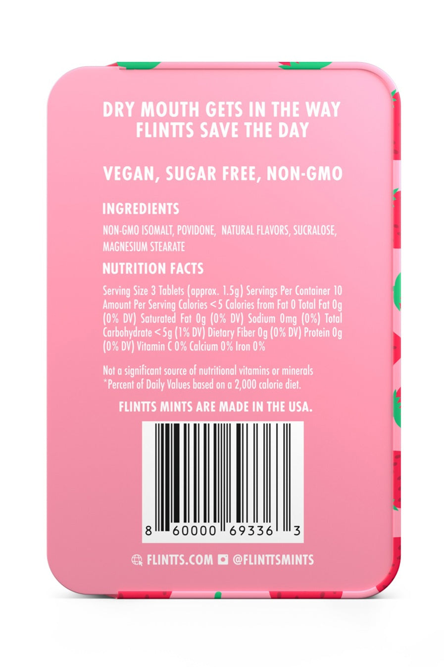 Flintts Mints-Strawberry Magic