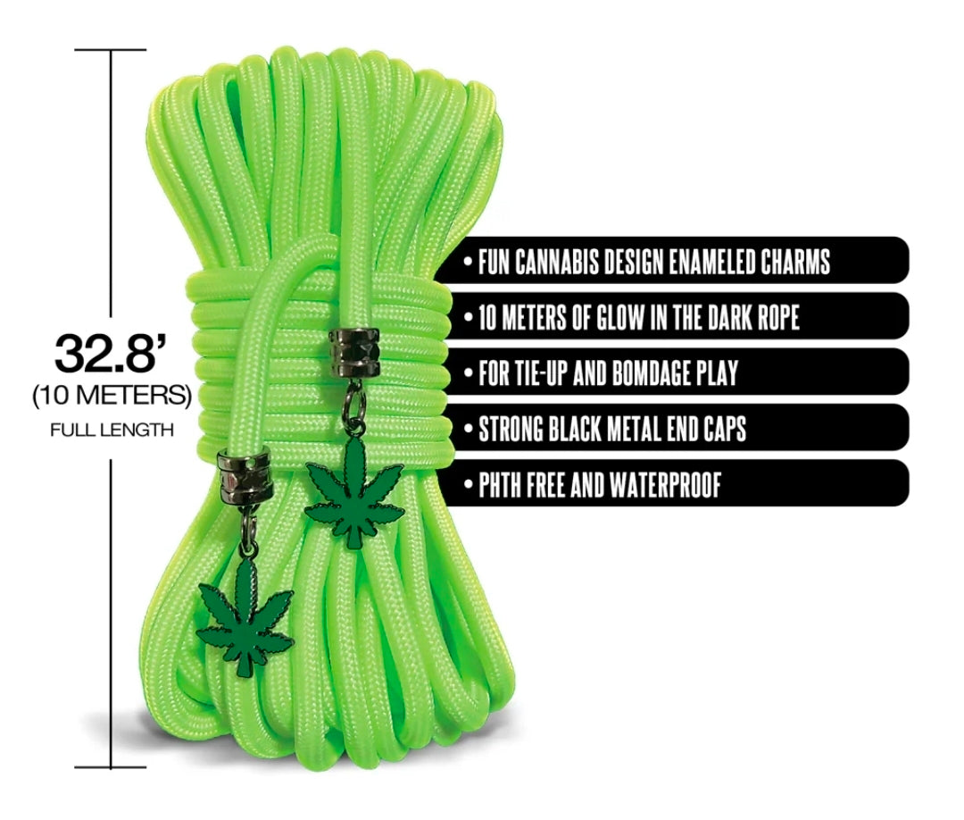 Stoner Vibes Chronic Collection Glow in the Dark Rope 32 '