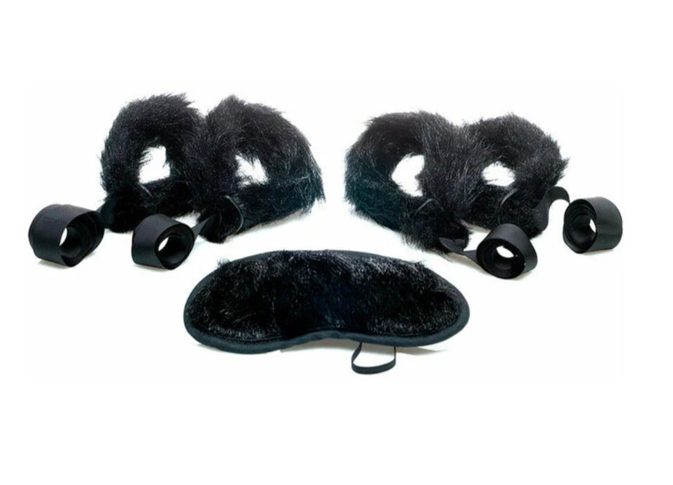 Sex Kitten Five Piece Faux Mink Fur Love Bond Kit