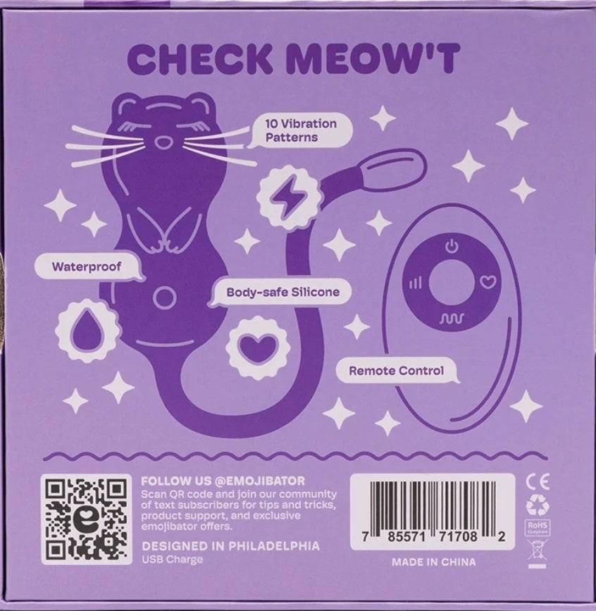 Emojibator Kitty Cat Kegel Vibrator