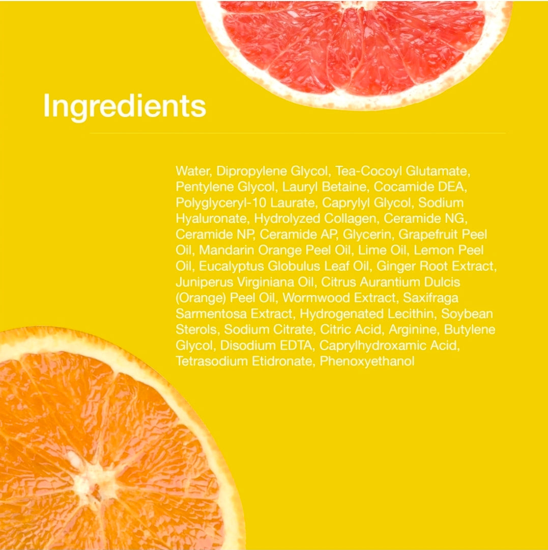 iroha Intimate Wash Foam Sweet Citrus 5.07 oz.