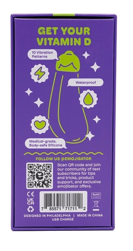 Emojibator Eggplant