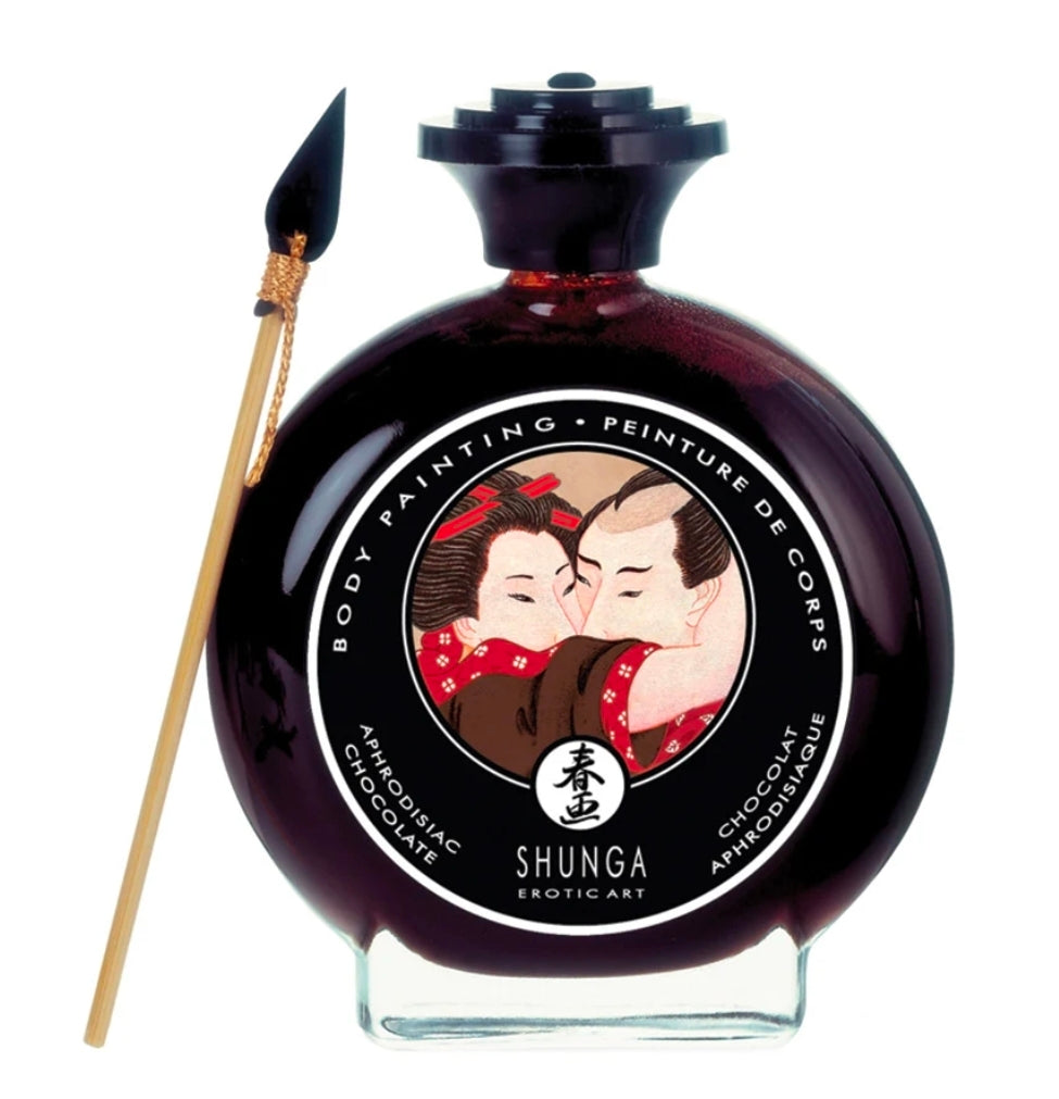 Shunga Body Painting-Aphrodisiac Chocolate 3.5oz