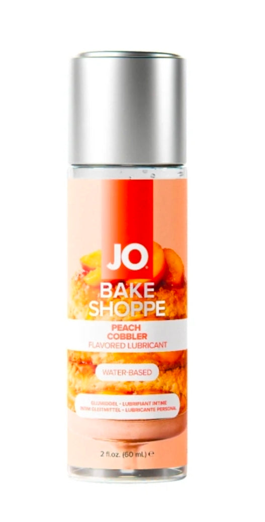 JO Bake Shoppe Peach Cobbler Flavored Water-Based Lubricant 2 oz.
