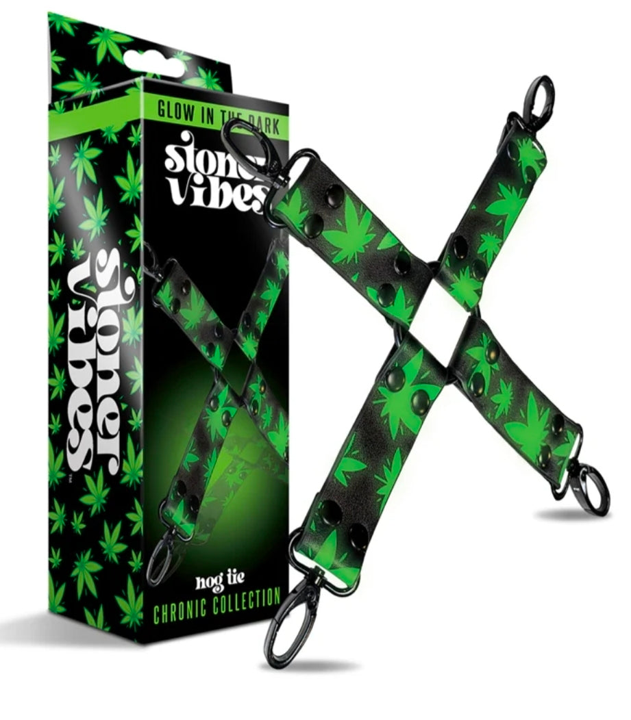 Stoner Vibes Chronic Collection Glow in the Dark Hogtie