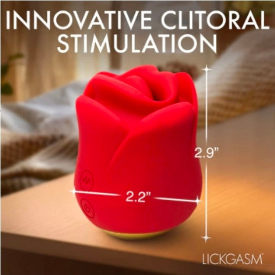 Sweet Kiss Kissing & Vibrating Clitoral Stimulator - Red