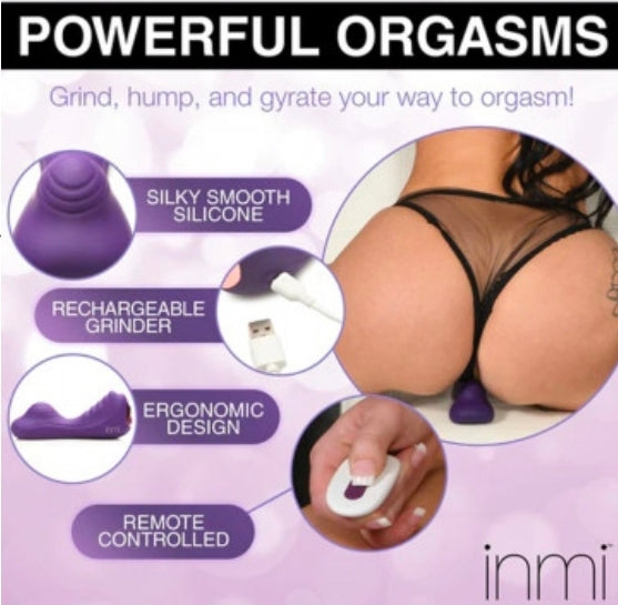 Vibrating Silicone Grinder-Purple