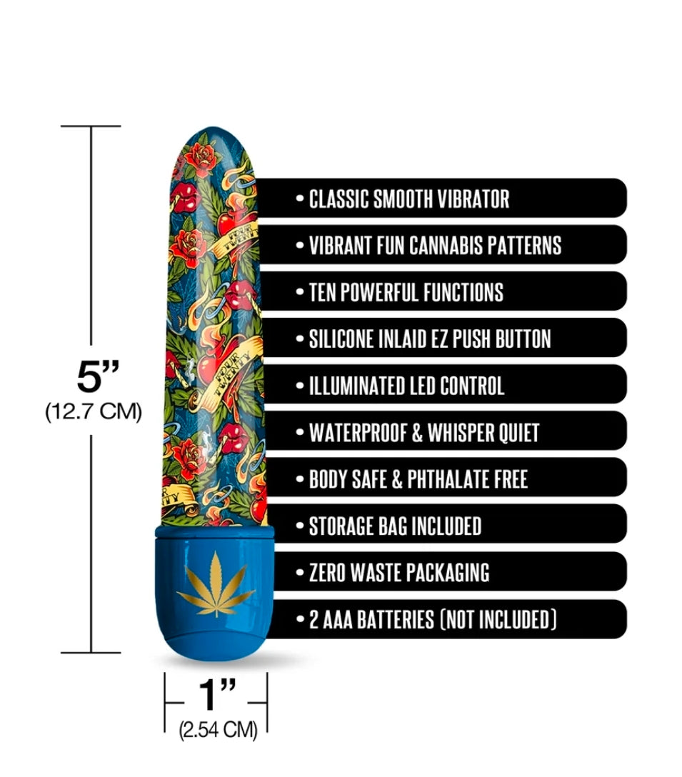 Prints Charming Buzzed 5" Mini Vibe - Blue Dream