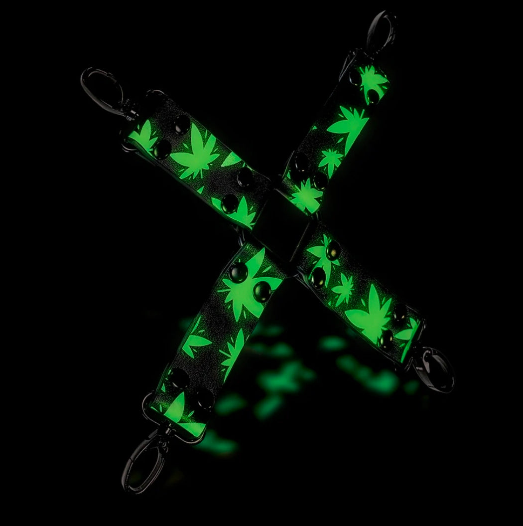 Stoner Vibes Chronic Collection Glow in the Dark Hogtie