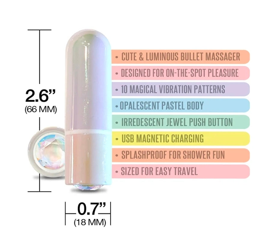 WINX Sugar Cookie Bullet Vibrator with Gemstone
