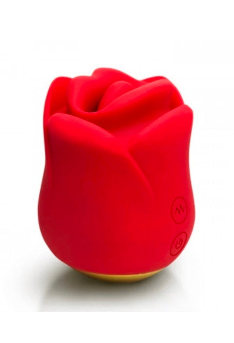 Sweet Kiss Kissing & Vibrating Clitoral Stimulator - Red