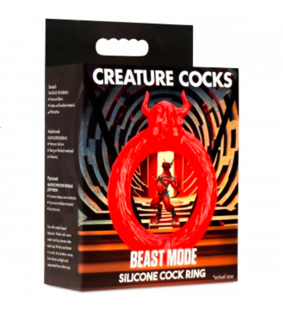 Beast Mode Silicone Cock Ring