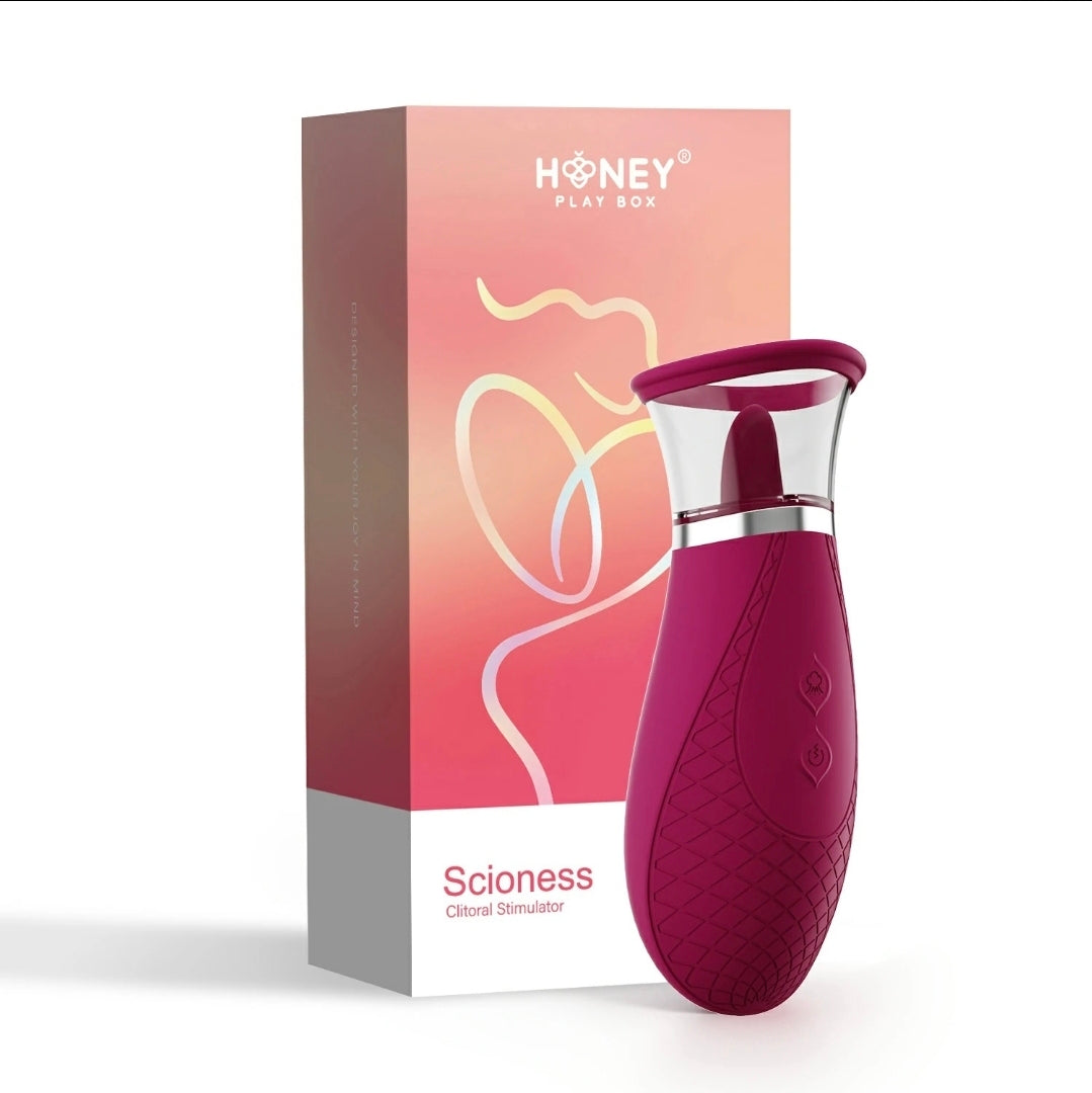Scioness Sucking and Licking Clitoral Stimulator