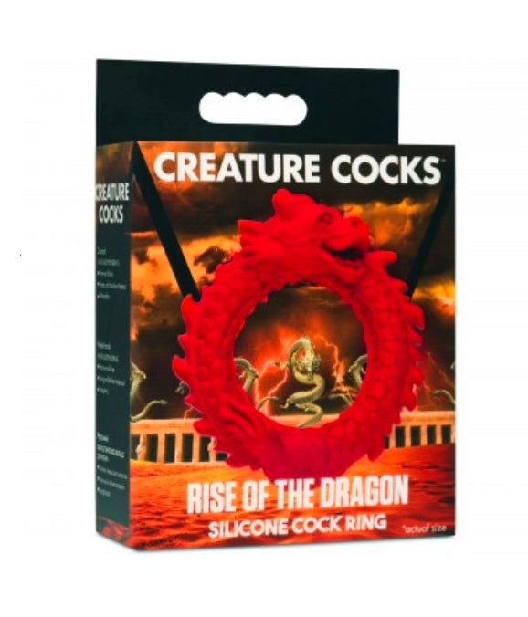 Rise of the Dragon Silicone Cock Ring