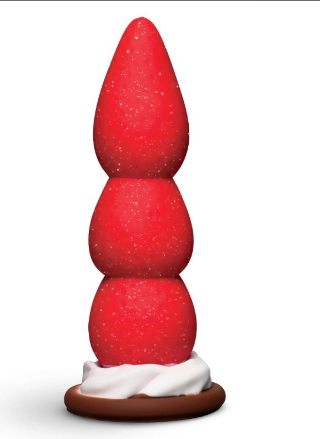 Strawberry Sweet Cream Premium Silicone Dildo
