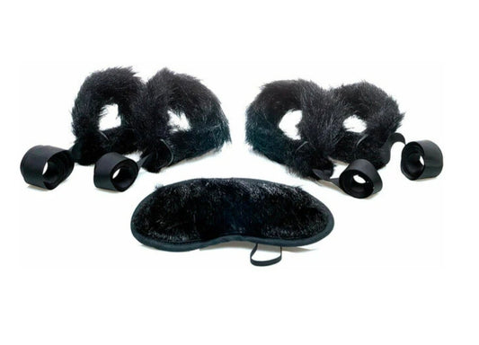 Sex Kitten Five Piece Faux Mink Fur Love Bond Kit