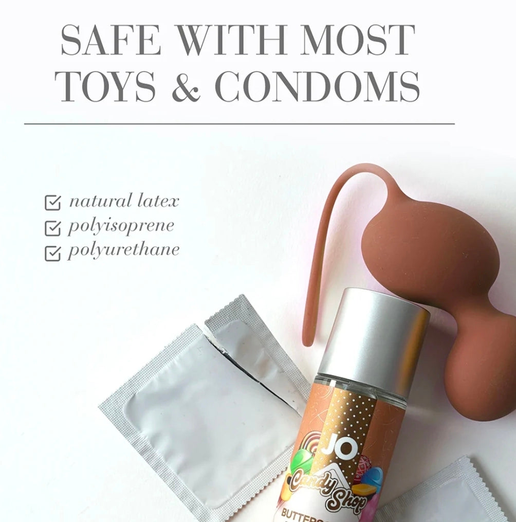 JO Candy Shop Butterscotch Flavored Water-Based Lubricant 2 oz