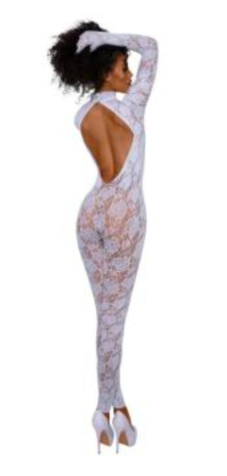 Gloved Bodystocking Dmnd - OS-3 Colors Available