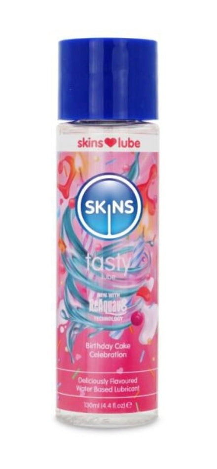 Skins Birthday Cake Water-Based Lubricant