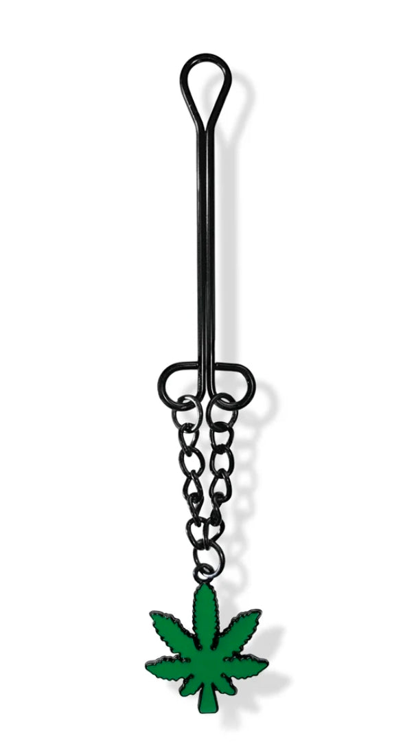 Stoner Vibes Chronic Collection Clitoral Clamp with Chain