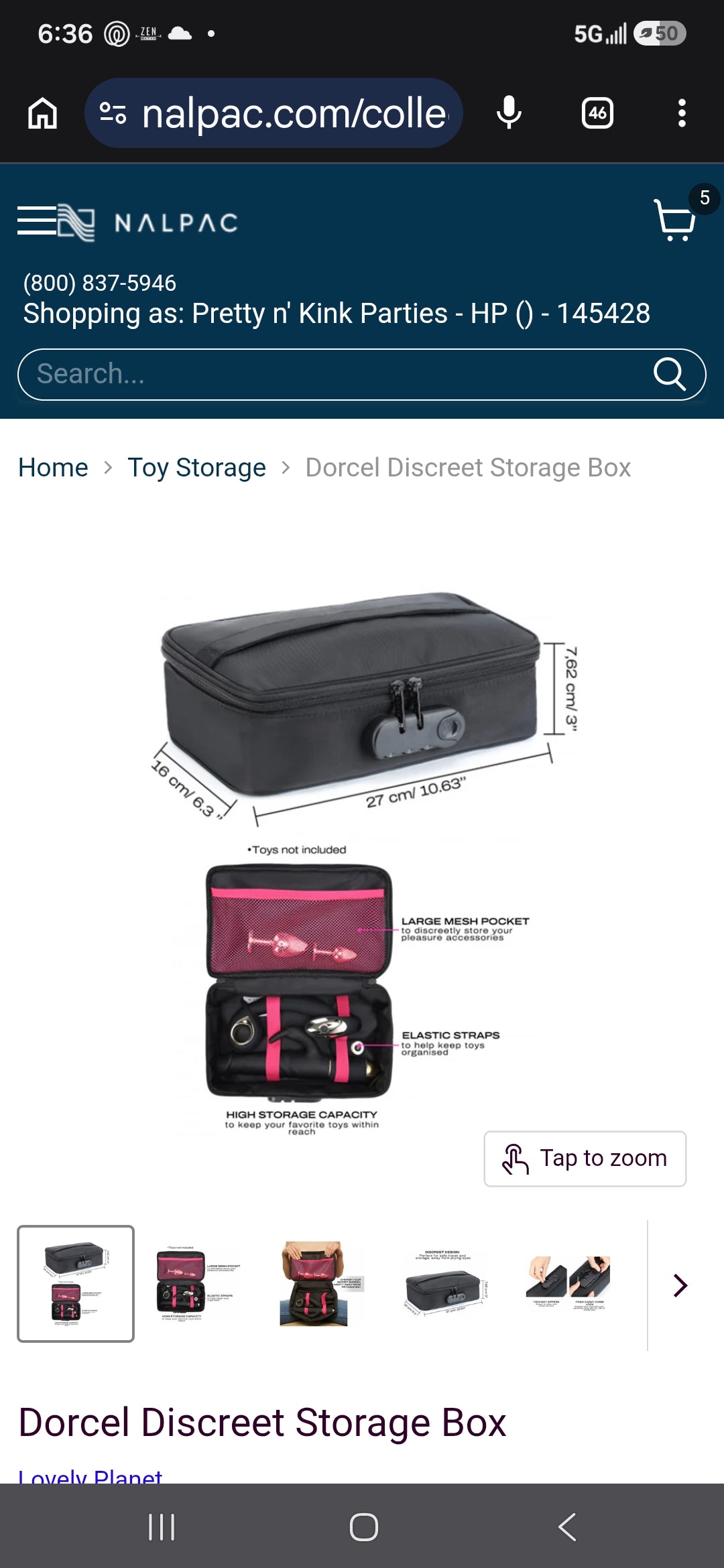 Dorcel Discreet Storage Box