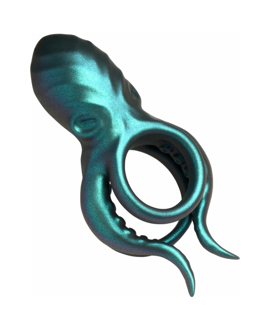 Creature Cocks Octo-Grip Vibrating Silicone Cock Ring
