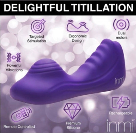 Vibrating Silicone Grinder-Purple