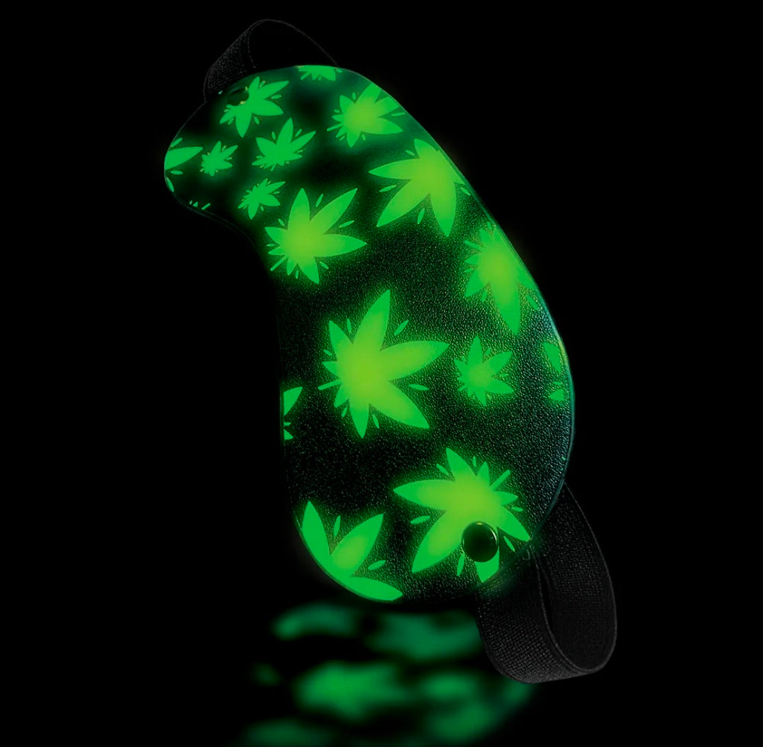 Stoner Vibes Chronic Collection Glow in the Dark Blindfold