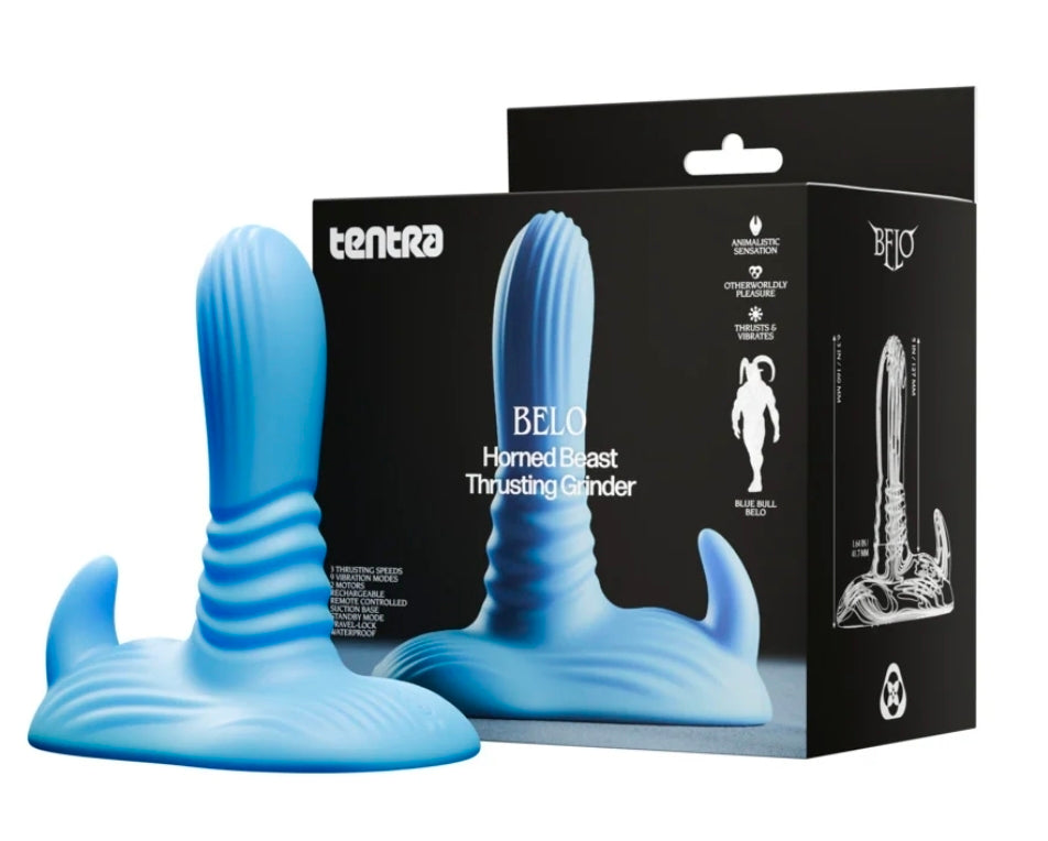 Tentra Belo Horned Beast Thrusting Grinder Blue