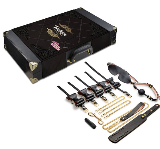 Temptasia - Safe Word - Bondage Kit With Suitcase - Black