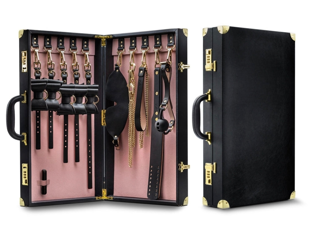 Temptasia - Safe Word - Bondage Kit With Suitcase - Black