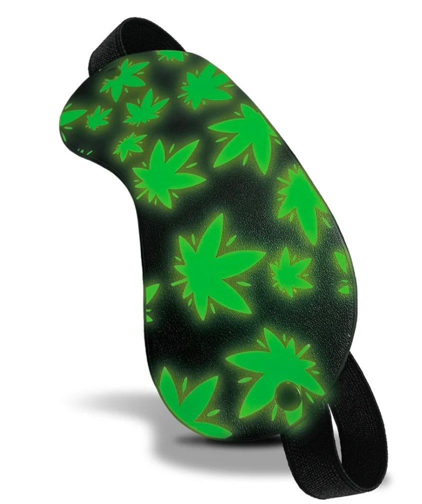 Stoner Vibes Chronic Collection Glow in the Dark Blindfold