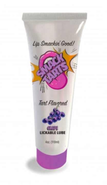 Smack Tarts 4oz Lickable Flavored Lubricant-Grape