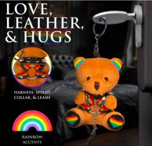 Pride Bear Keychain