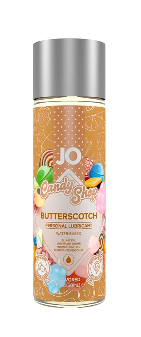 JO Candy Shop Butterscotch Flavored Water-Based Lubricant 2 oz