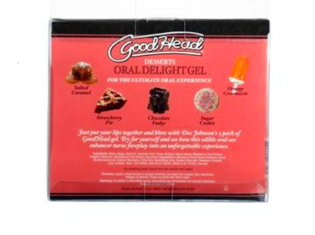 Goodhead - Oral Delight Gel - Dessert - 5 Pack - 1 Fl. Oz.