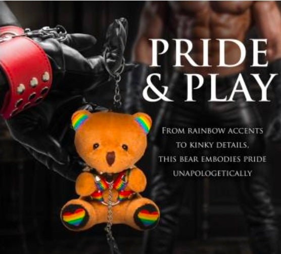 Pride Bear Keychain