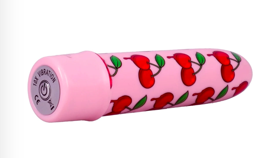 Goodhead - Buzz Buddies - 5 Inch Muti-Speed Vibe Cherries