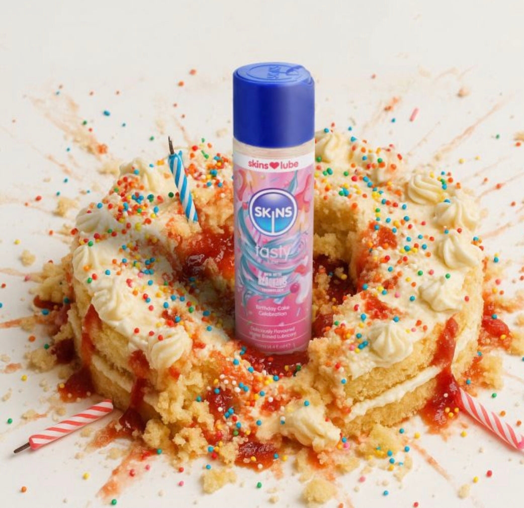 Skins Birthday Cake Water-Based Lubricant