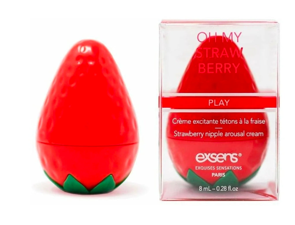 Exsens Nipple Arousal Cream Oh My Strawberry 0.3 oz.