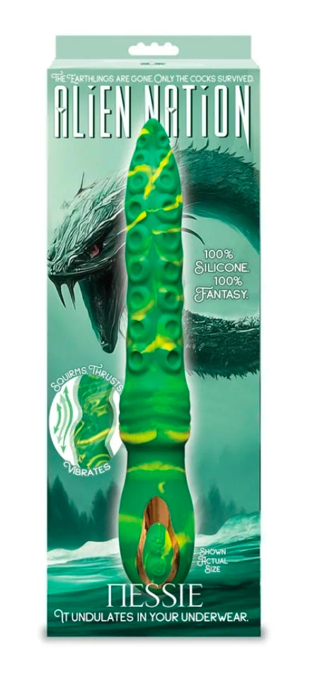 AlienNation Nessie Silicone Thrusting Squirming Tentacle Vibrator
