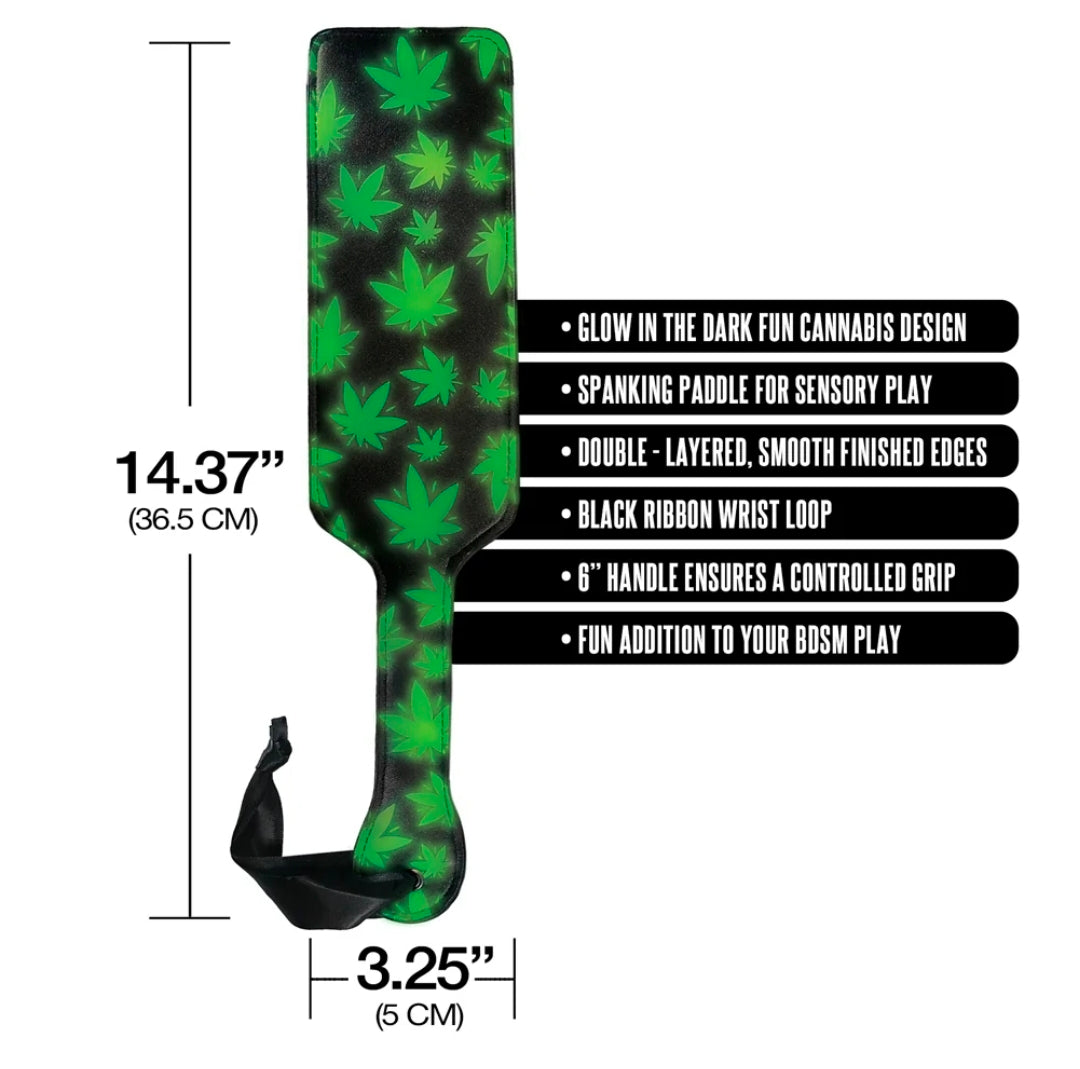 Stoner Vibes Chronic Collection Glow in the Dark Paddle