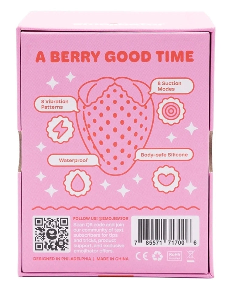 Emojibator Strawberry