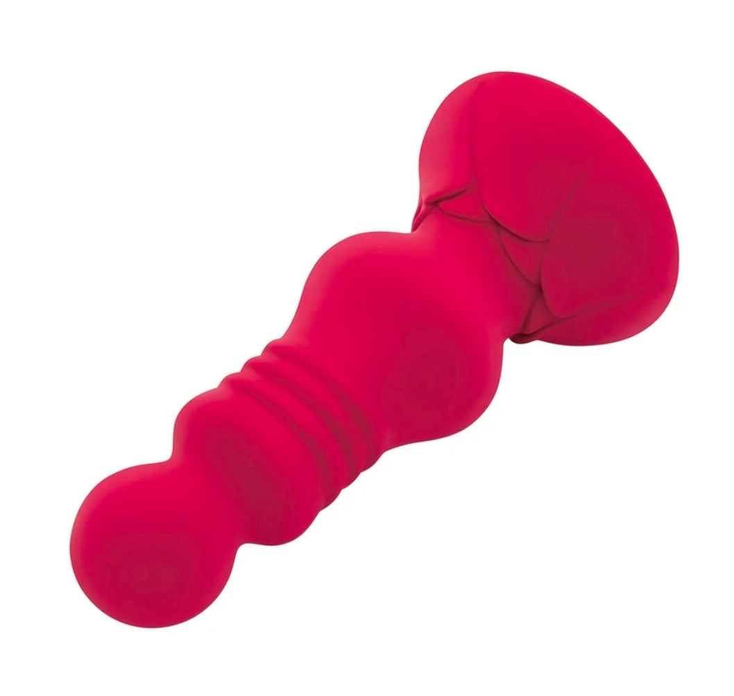 Secret Kisses Rosegasm Remote Control Thrusting Floret Butt Plug