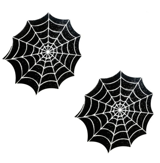 Neva Nude Pasty Spider Web