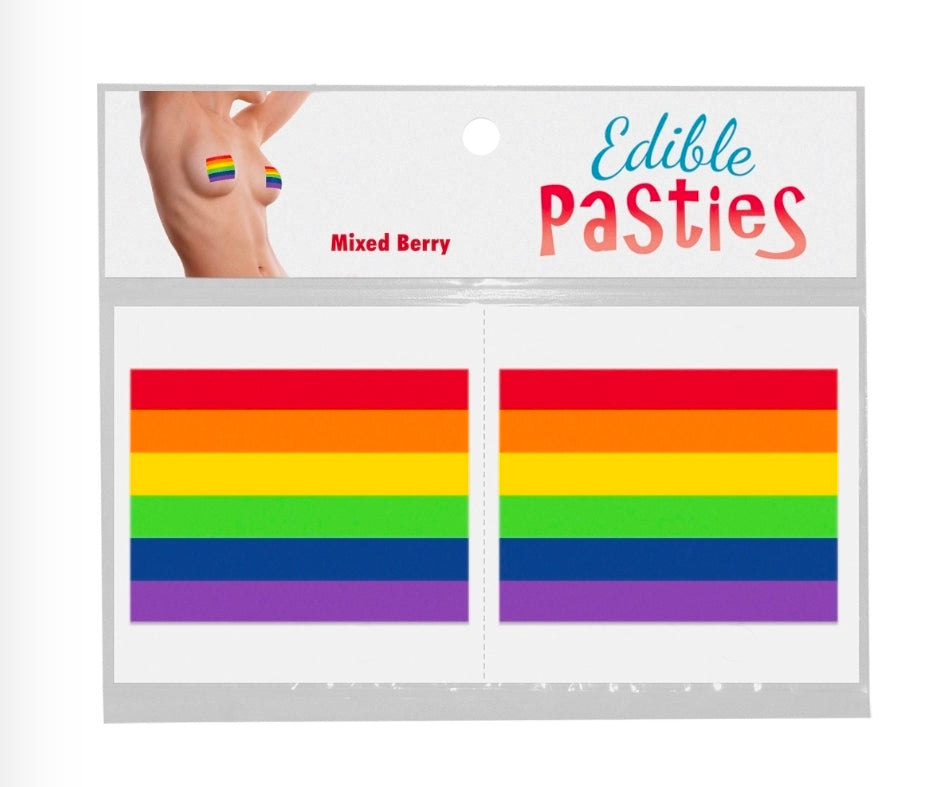 Rainbow Pride Edible Pasties