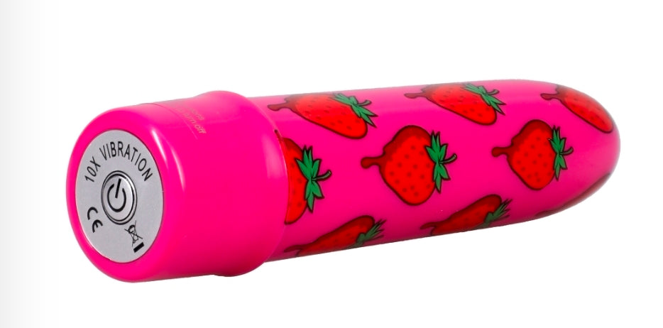 Goodhead - Buzz Buddies - 5 Inch Muti-Speed Vibe Strawberries