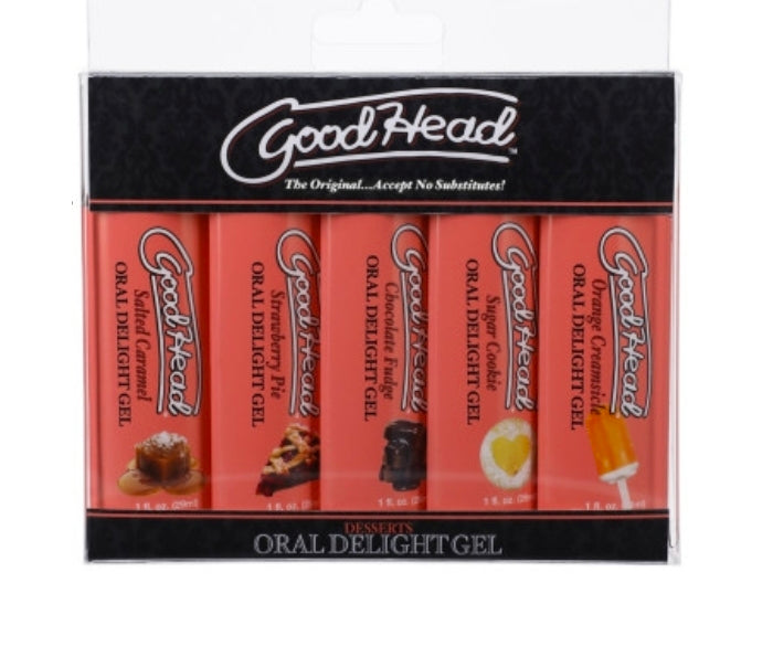 Goodhead - Oral Delight Gel - Dessert - 5 Pack - 1 Fl. Oz.