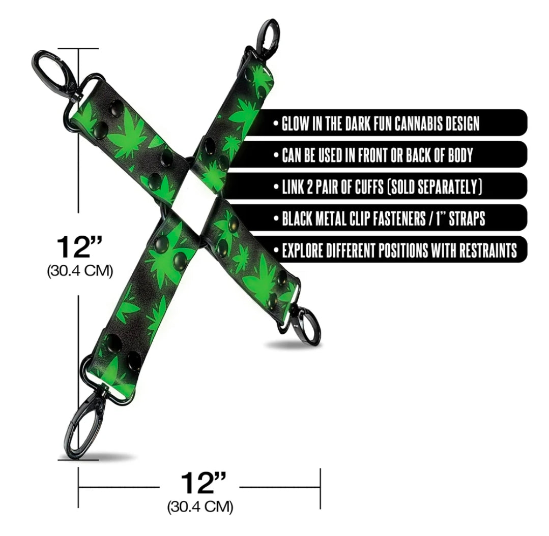 Stoner Vibes Chronic Collection Glow in the Dark Hogtie