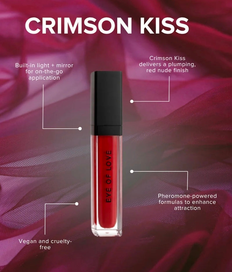 Eye of Love Matchmaker Attract Him Pheromone Plumping Lip Gloss Crimson Kiss